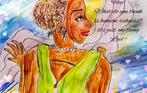 人間の豊かさ - Flower stone kaila