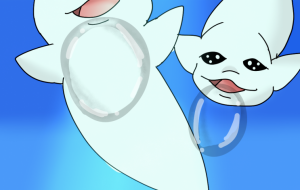 シロイルカとリング - ましゅまろまかろん