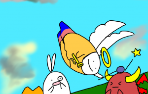 ミカエルとルシファー - モモモ