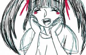 女の子下書き - ねむ