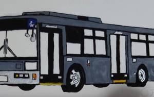 ノンステップバス 試作車 - KK