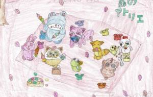 お花見 - にぼし