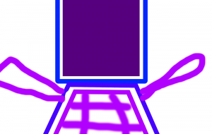 練習描き 令和妖怪コレクション(?) スマホ人間 - 社畜女子はトラジェンになりたい