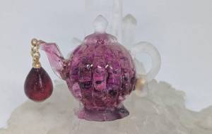 お花のハーブティー・ブローチ - 宇宙くらげ