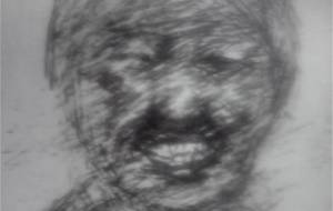 働き者、母さん大好き、はにかみ笑う母さん - 真鍋哲地