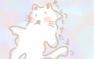 暑くて溶けたねこ - まかろんちゃん