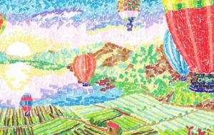 朝の遊覧飛行 - 工房はんど Yuki