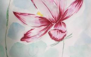 「残暑の夏の風に吹かれて」 - サオリ