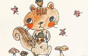 リスとキノコ - 空叶論