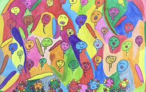 お花も風船もみんなで応援。 - 【イベント】MUFG アール・ブリュット アートアワード【2024】