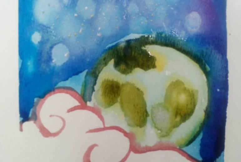 「神々の夜月」