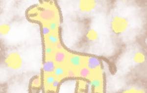 カラフルキリン - まかろんちゃん