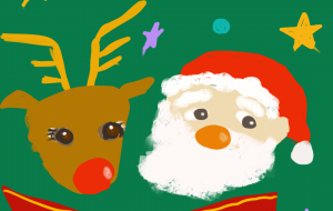 サンタとトナカイ - nao.k