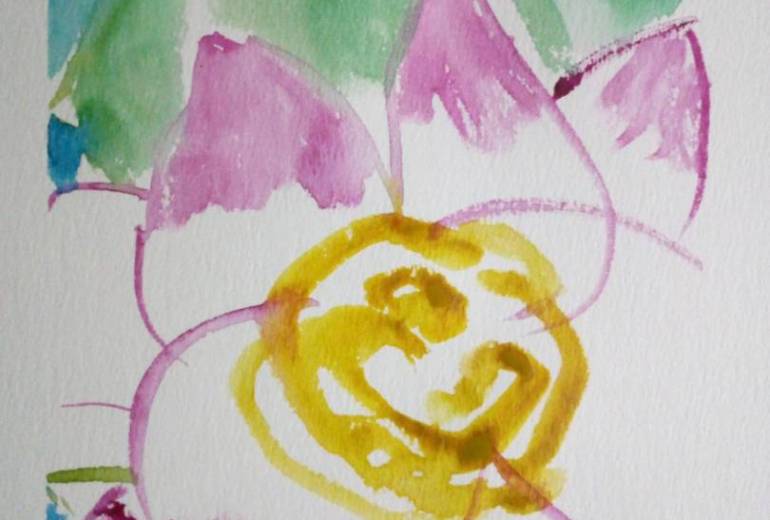 「人の涙に花は思う」