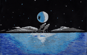 蒼い月の海 - 柴田 和子