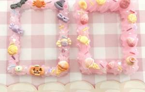 ホイップデコ作品 自作フレーム - 安岡ひろ