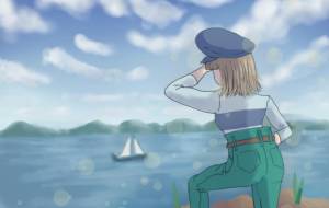 秋の海 - うりゆうこ 