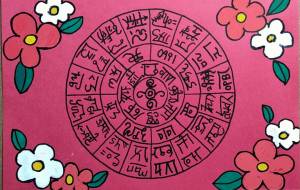 龍体フトマニ図 -椿龍- - 瑠璃