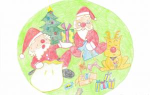 クリスマスのプレゼント - 梅田桃子