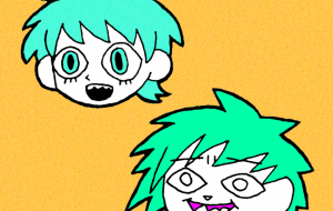 変顔練習 - 黒越瑠香