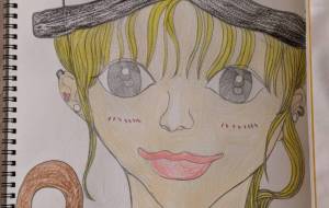 シルクハットレディ - まる