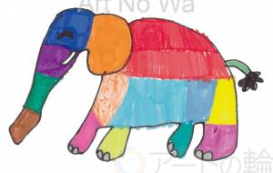 カラフル象さん - kazu