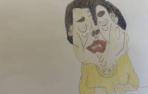 下を向く人 - HARUTO