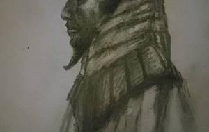 エジプトイメージ作品です、描きました - 真鍋哲地