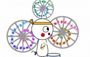 和傘職人ぷにちゃん - しずく