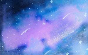 銀河を流れる煌めく流れ星 - ましゅまろまかろん