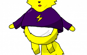 空を浮遊するジンライくん - Penne