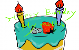 バースデーケーキ - nao.k