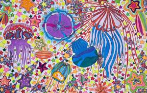 海月の星空遊泳 - 藍撫