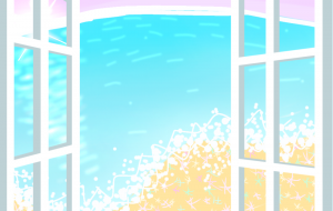 窓の外 - ダイヤモンドリリー