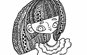 レース襟の女の子 - nnit