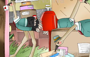 ダチョウの郵便屋さん - ましゅまろまかろん