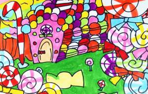 不思議な森の中のキャンディハウス - ましゅまろまかろん