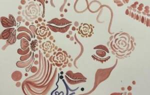 肌色の花束 - 絵言葉