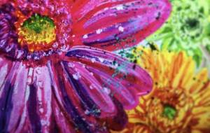 濡れるガーベラ - イトータケル