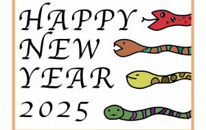 あけましておめでとうございます。2025年。 - TA-BO-μ