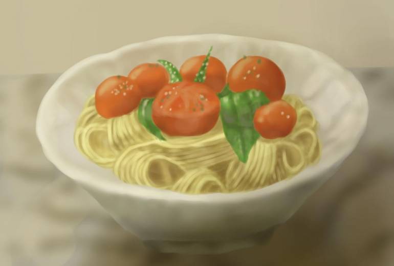 トマトパスタ