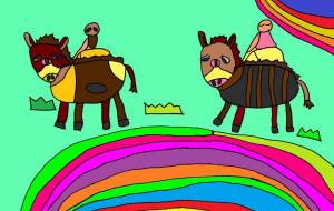 馬の散歩 - 工房はんど mizuki