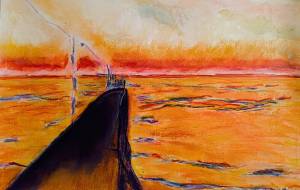 燃える南房総原岡桟橋 - my_toshi