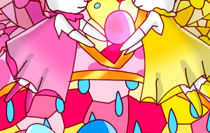 春の祝福を祝う兎の妖精 - ましゅまろまかろん