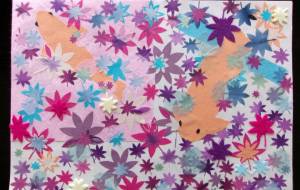 鯉紅葉が雲と - 明紅葉