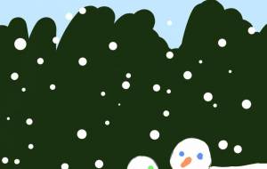 冬の雪 - 知花 明桜衣