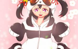 ダボダボパンダパーカー - ショウヘイ