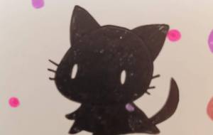 開脚黒猫 - ぺりどっとらいと