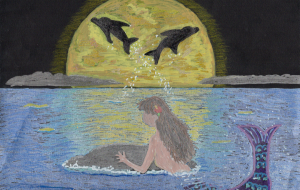 イルカとマーメイド - 柴田 和子