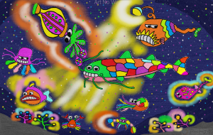 深海のさかなたち - 大薮龍生